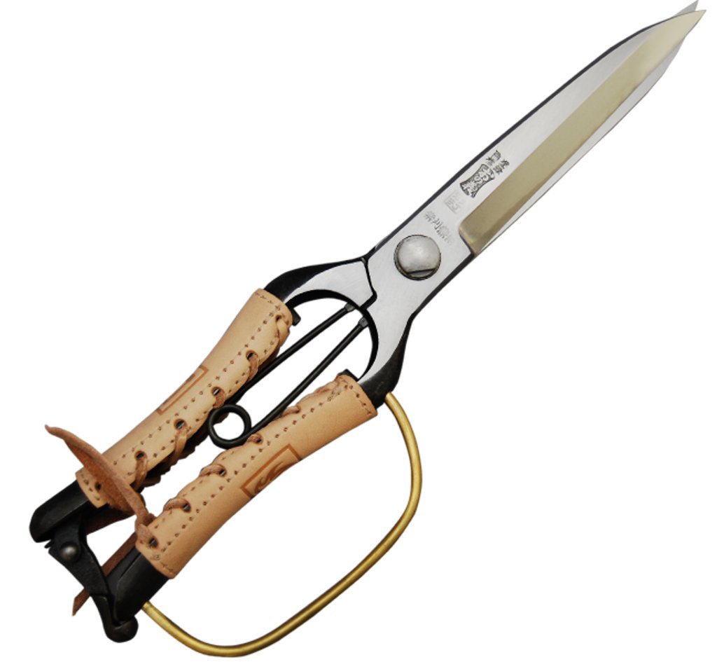 Amazon | みきかじや村 片手刈込鋏 ガード付金止 本革巻 TS132